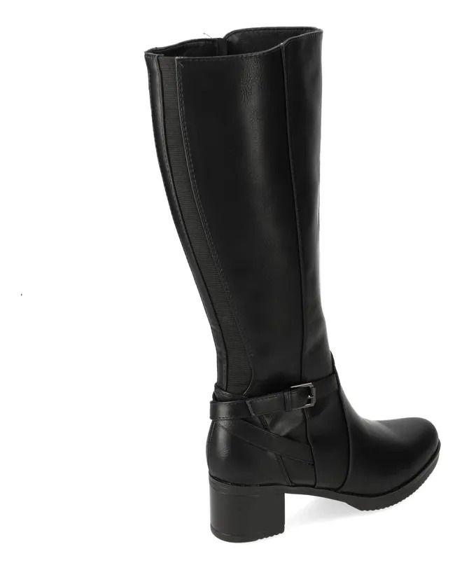Bota Mujer Taco Negro New Walk-3