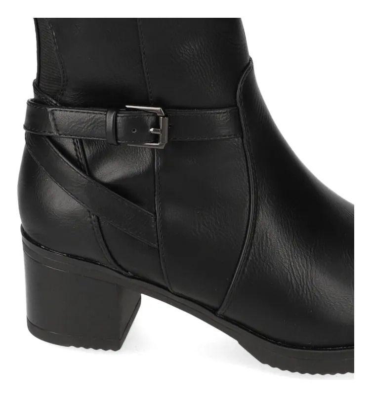 Bota Mujer Taco Negro New Walk-4