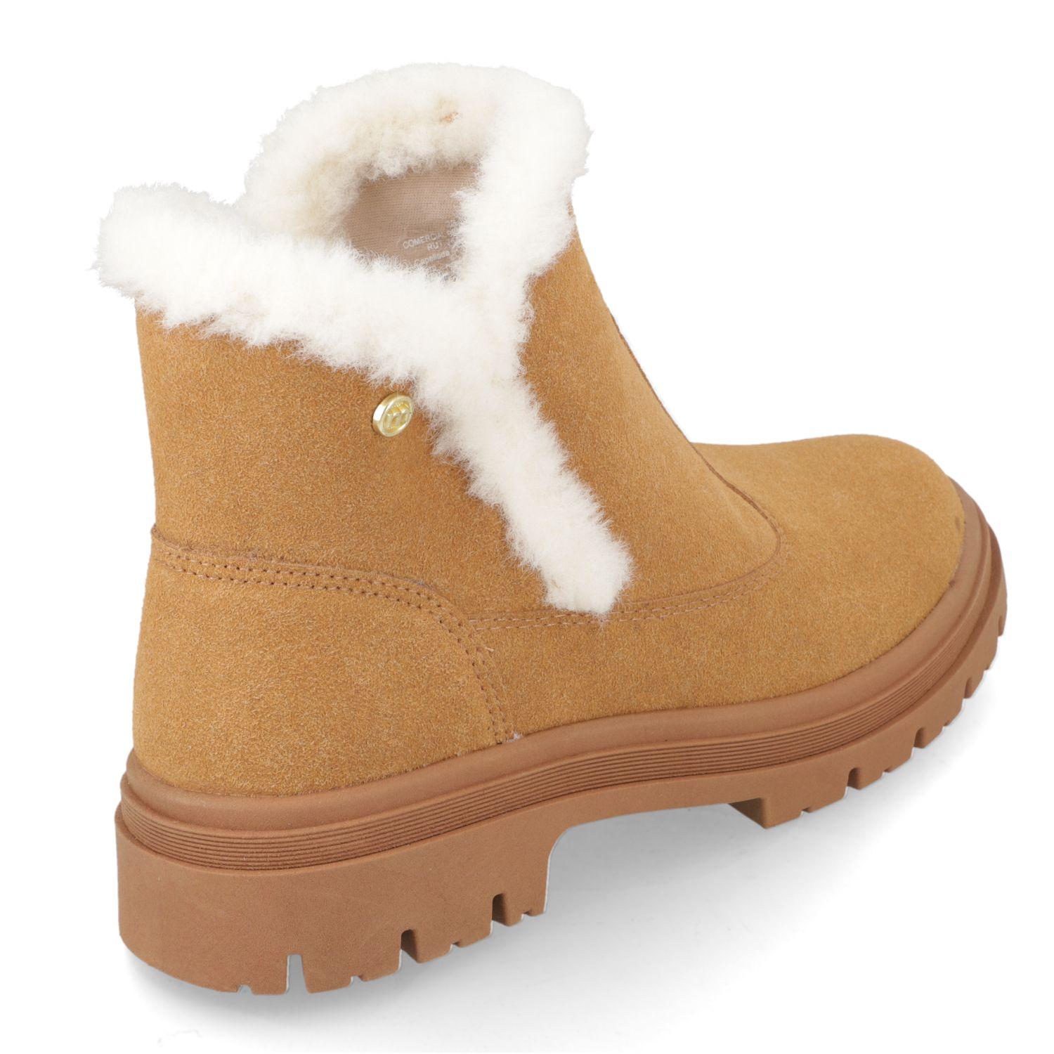 Botin Mujer Camel Moleca-4