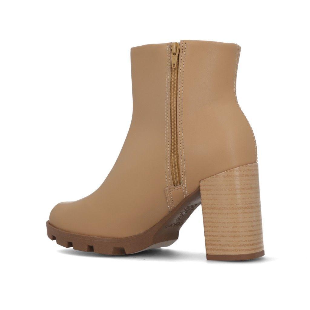 Botin Mujer Beige 9074-100- Beira Rio-4