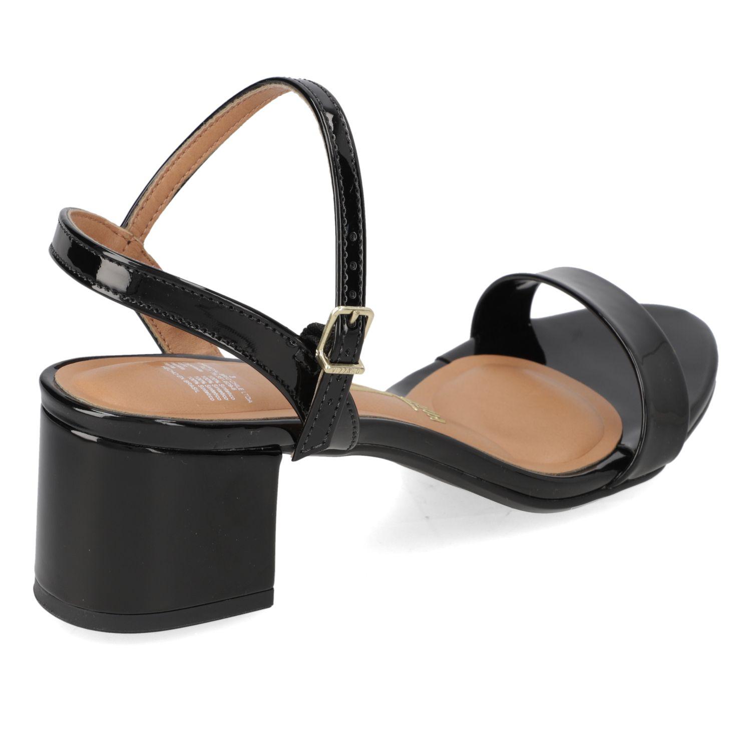 Sandalia Taco Vizzano Negro 5984-4