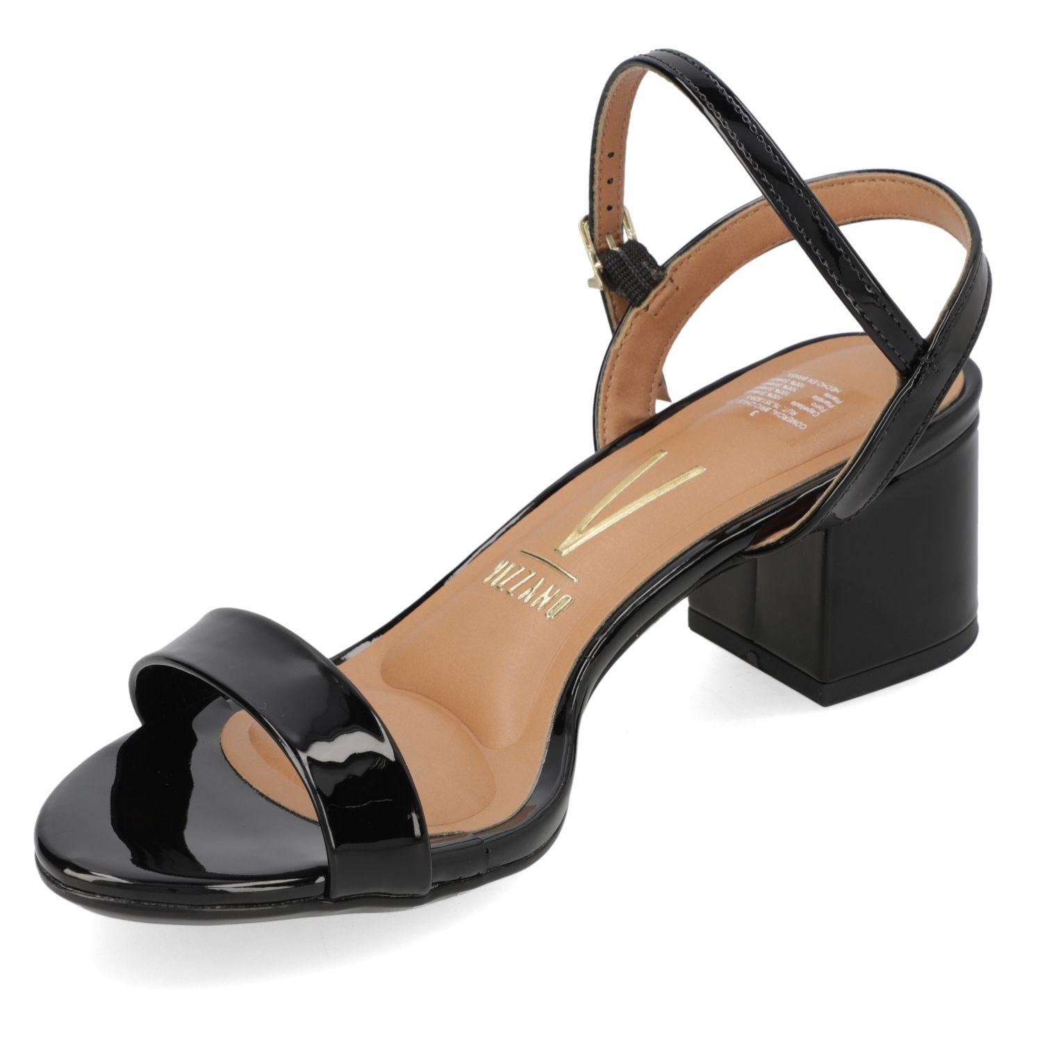 Sandalia Taco Vizzano Negro 5984-2