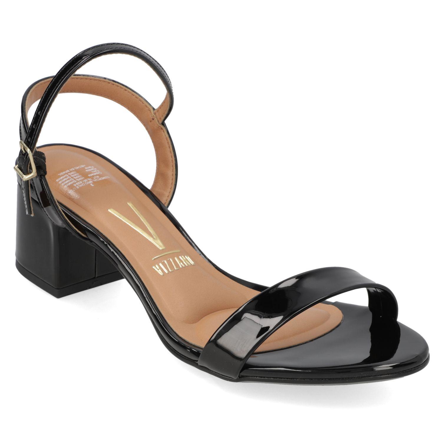 Sandalia Taco Vizzano Negro 5984-0