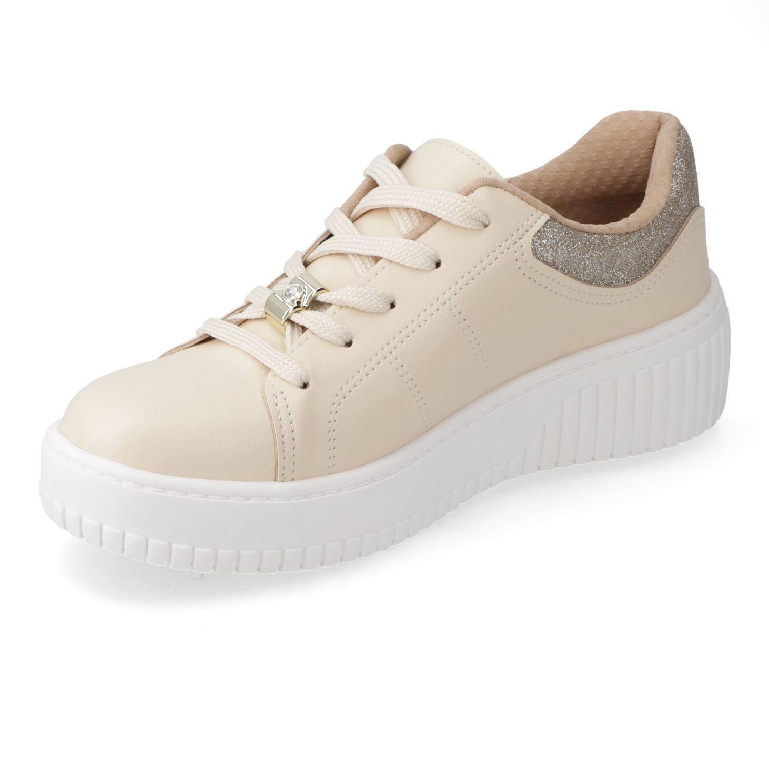 Zapatilla Casual Beira Rio Crema-2