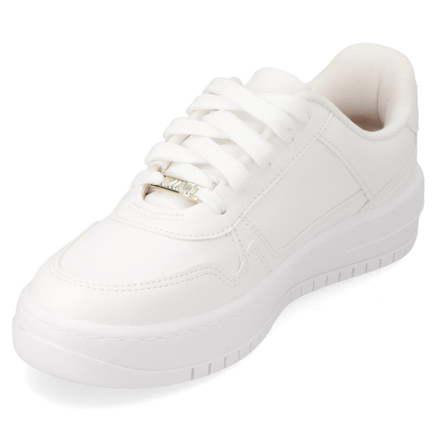Zapatilla Casual Mujer Blanca Vizzano-2