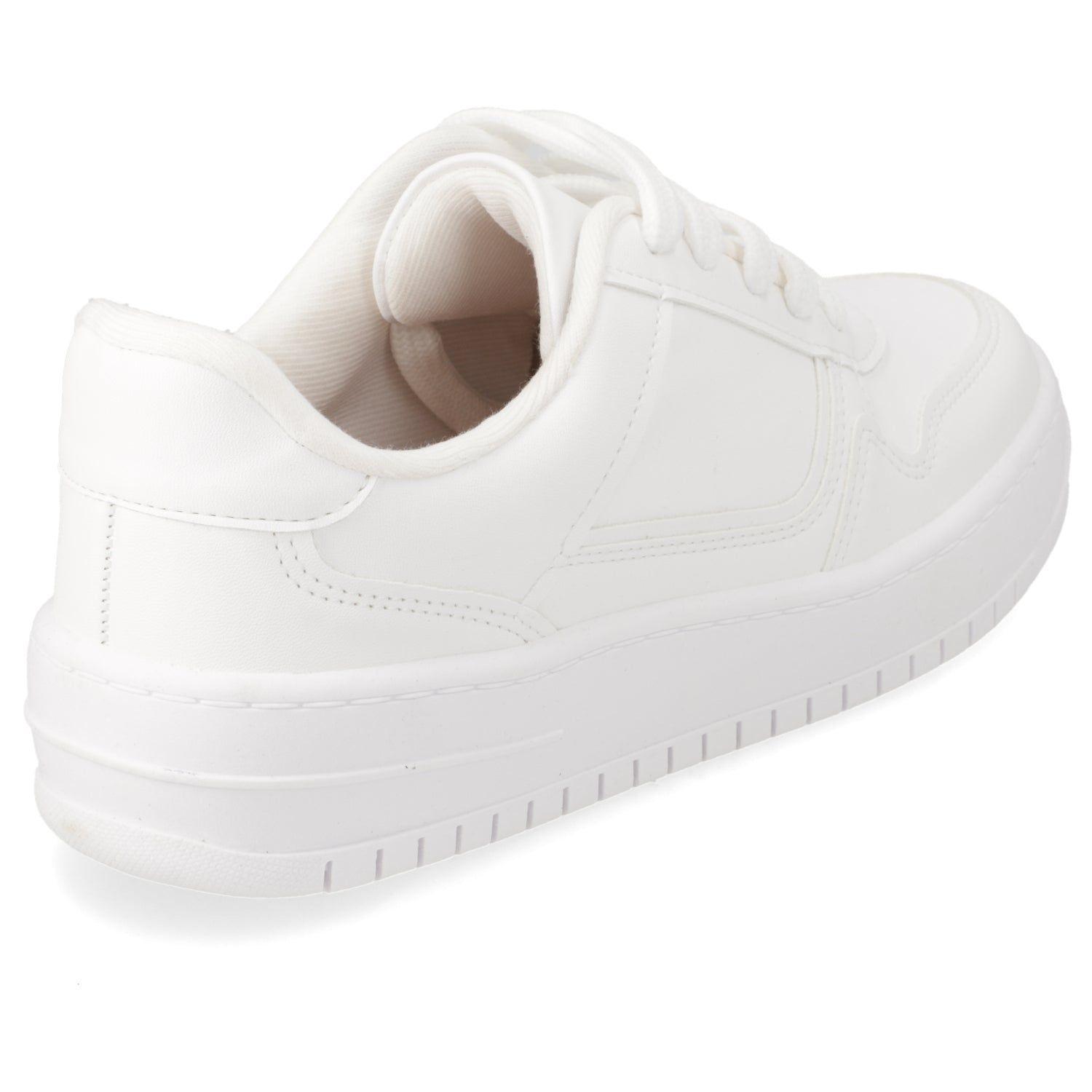 Zapatilla Casual Mujer Blanca Vizzano-4