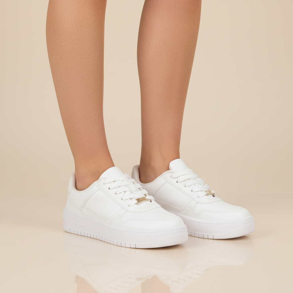 Zapatilla Casual Blanco Vizzano-6