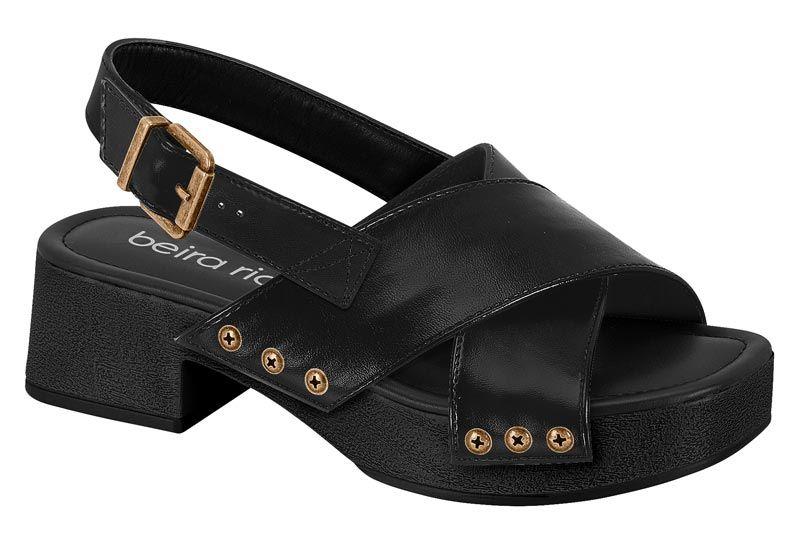 Sandalia Taco Beira Rio 17100-6