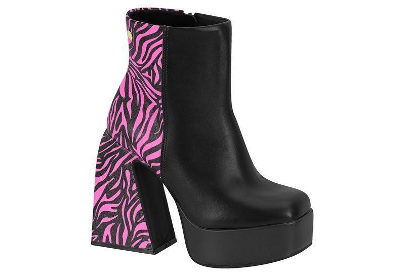 Botin Mujer Negro 3095-101- Vizzano-0