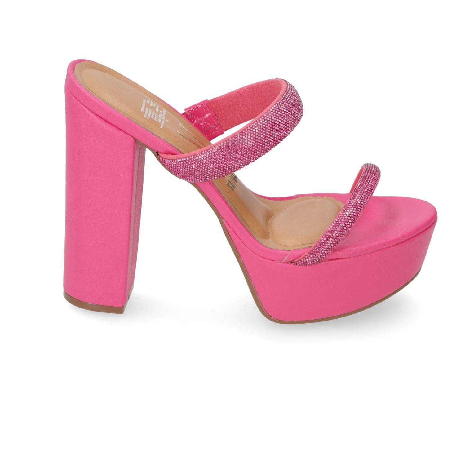 Sandalia Taco Vizzano Fucsia 13462-0