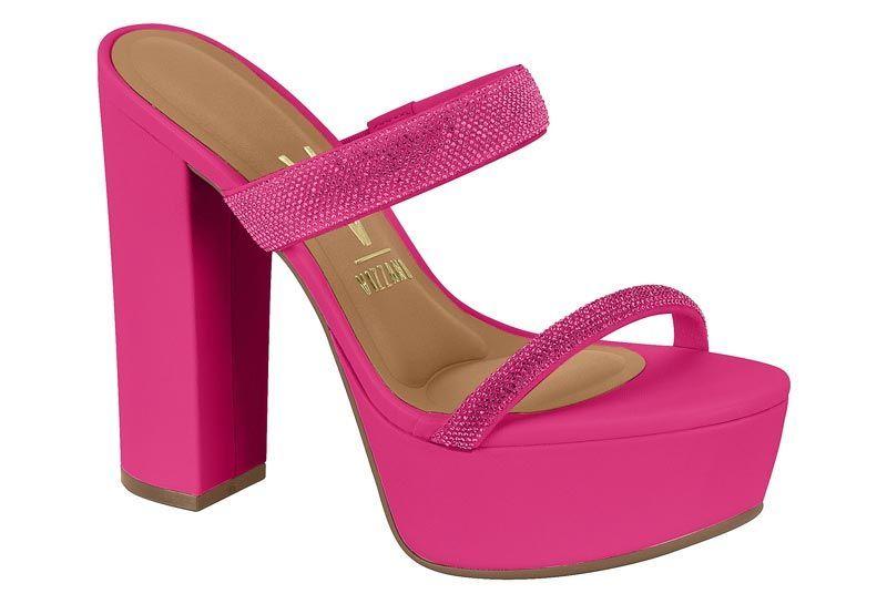 Sandalia Taco Vizzano Fucsia 13462-5