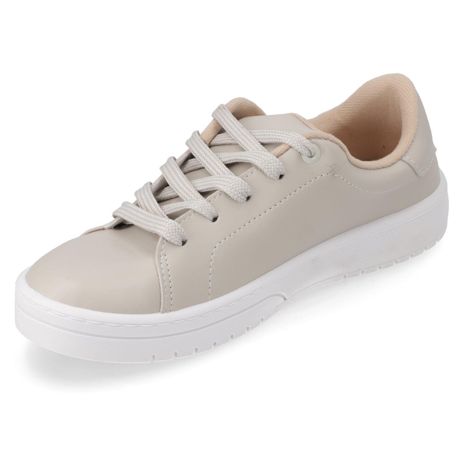 Zapatillas Casuales Gris Moleca-2
