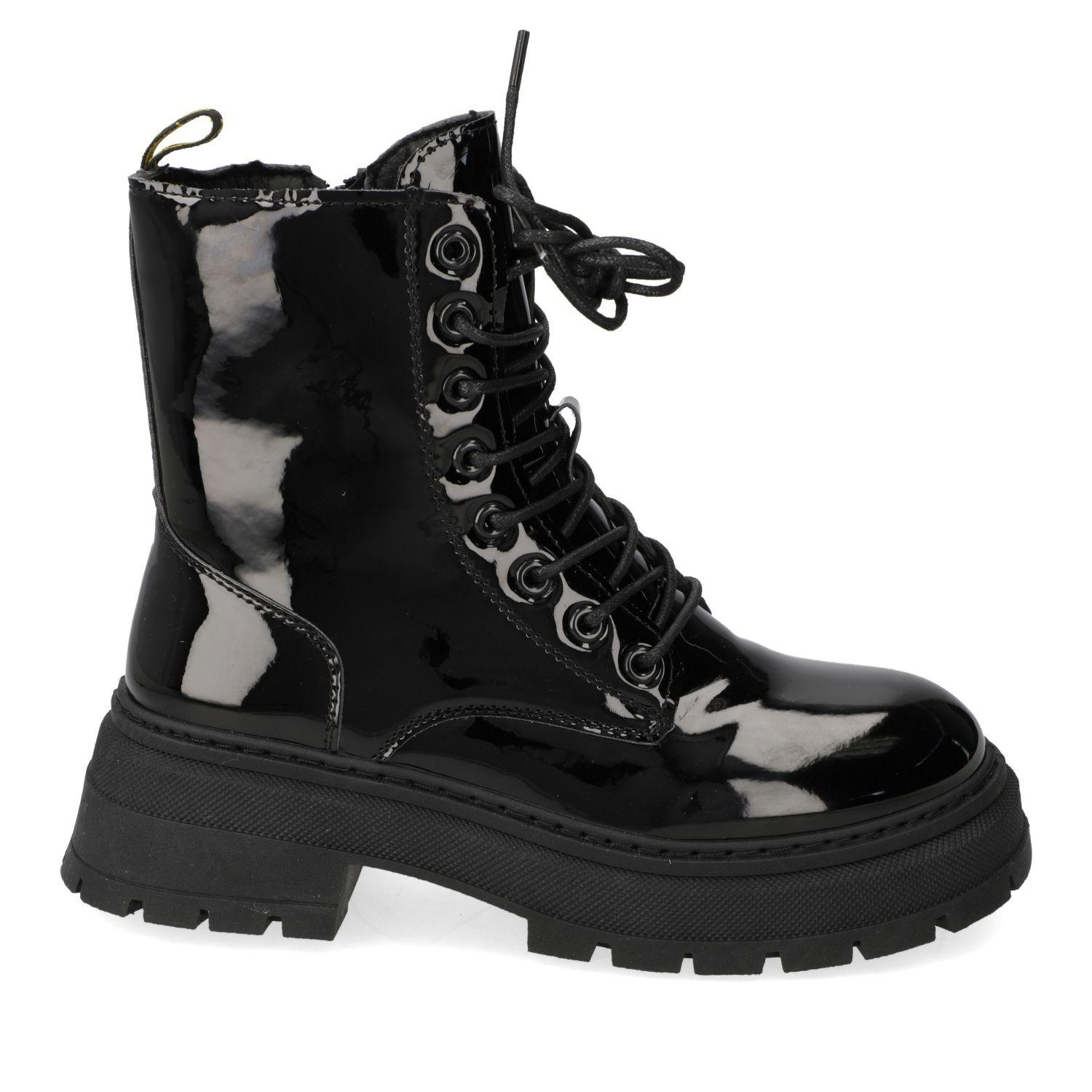 Botin Plano New Walk Negro 15871-0