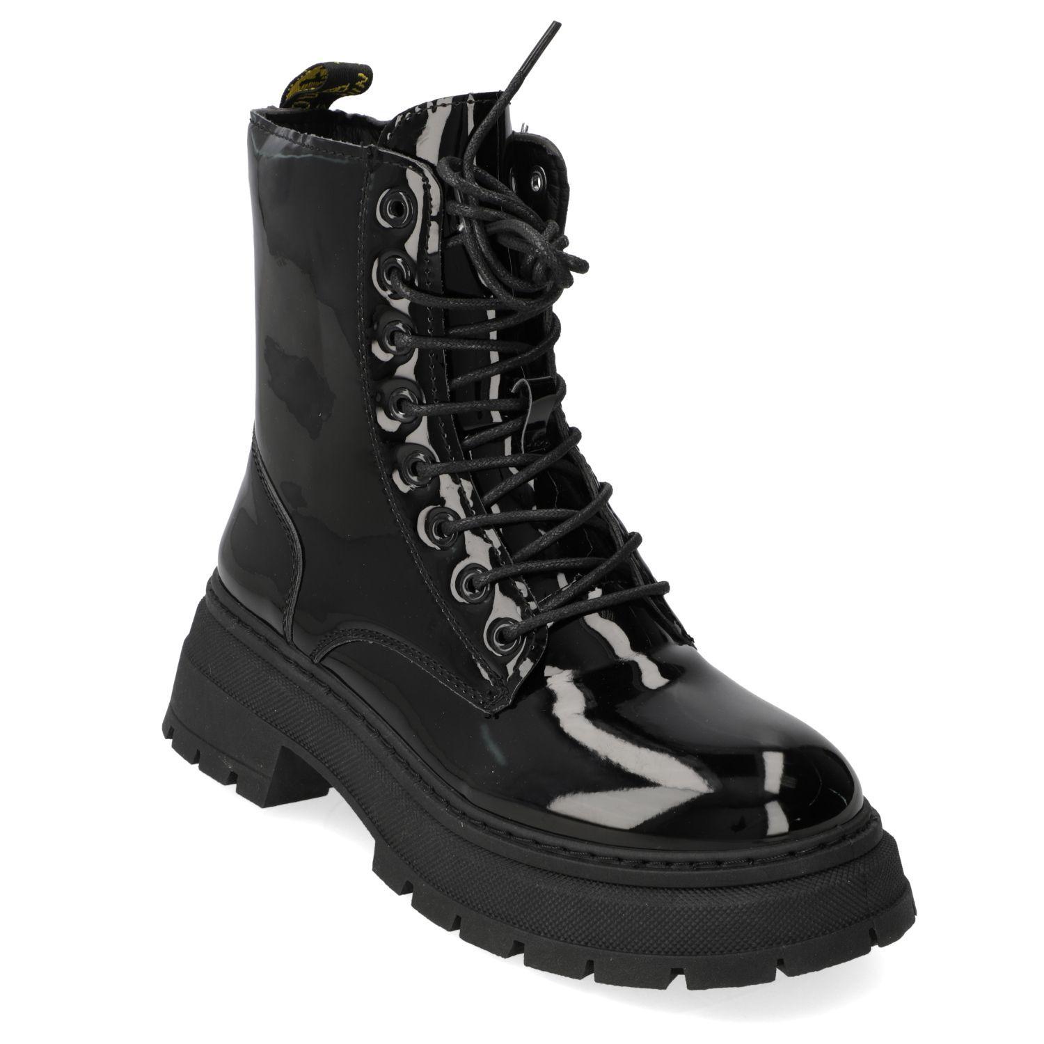 Botin Plano New Walk Negro 15871-1