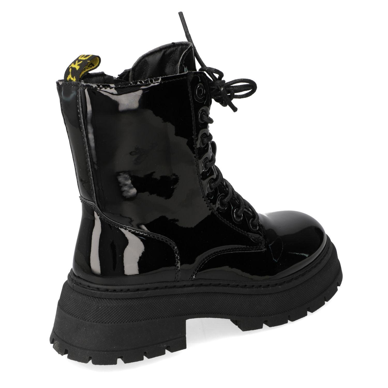 Botin Plano New Walk Negro 15871-3