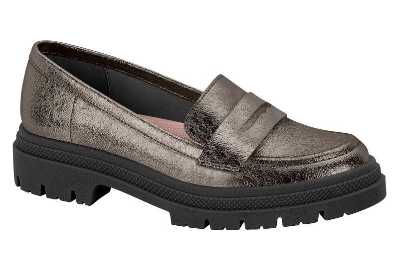 Mocasin Mujer Grafito 5775-105- Moleca-0