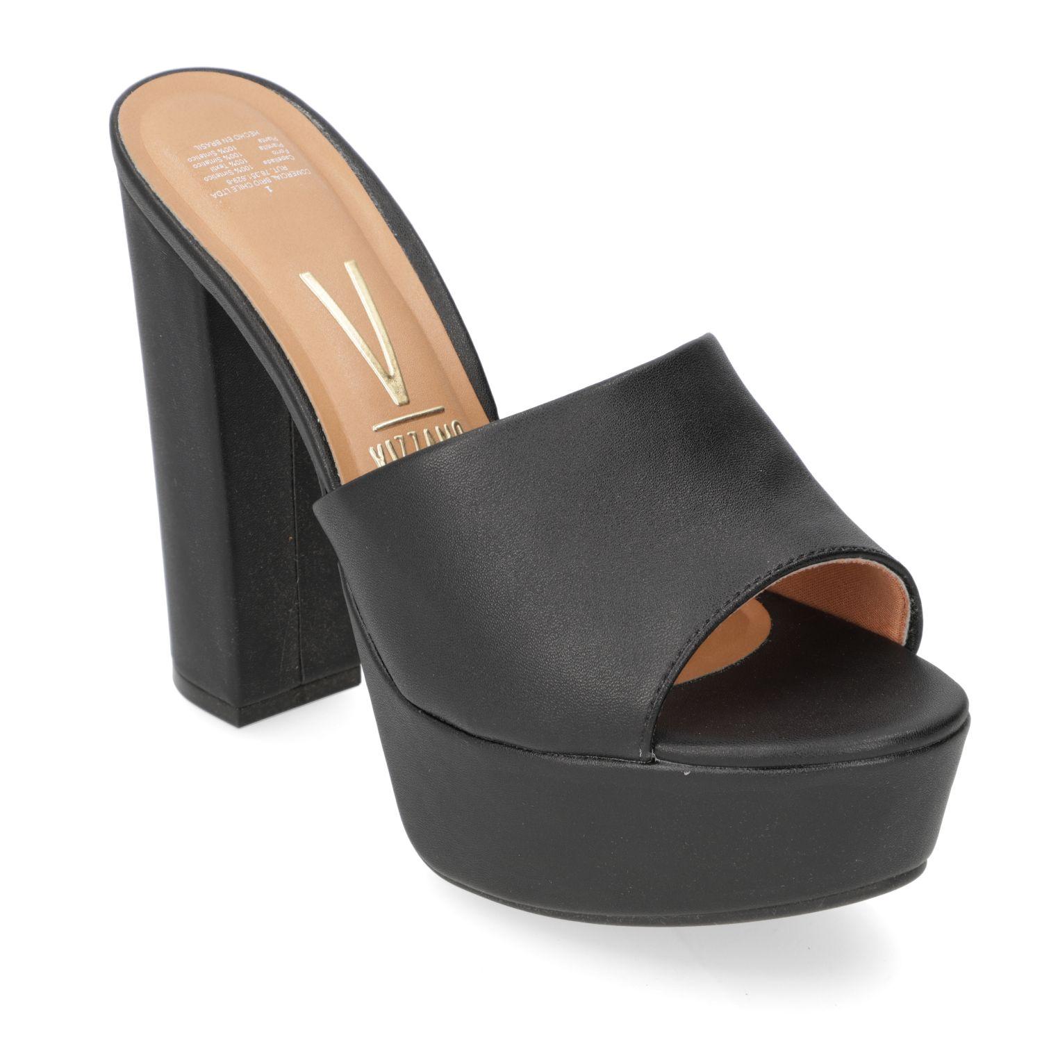 Sandalia Taco Vizzano Negro 14084-1