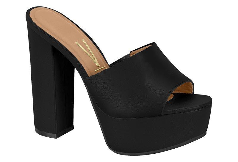 Sandalia Taco Vizzano Negro 14084-5