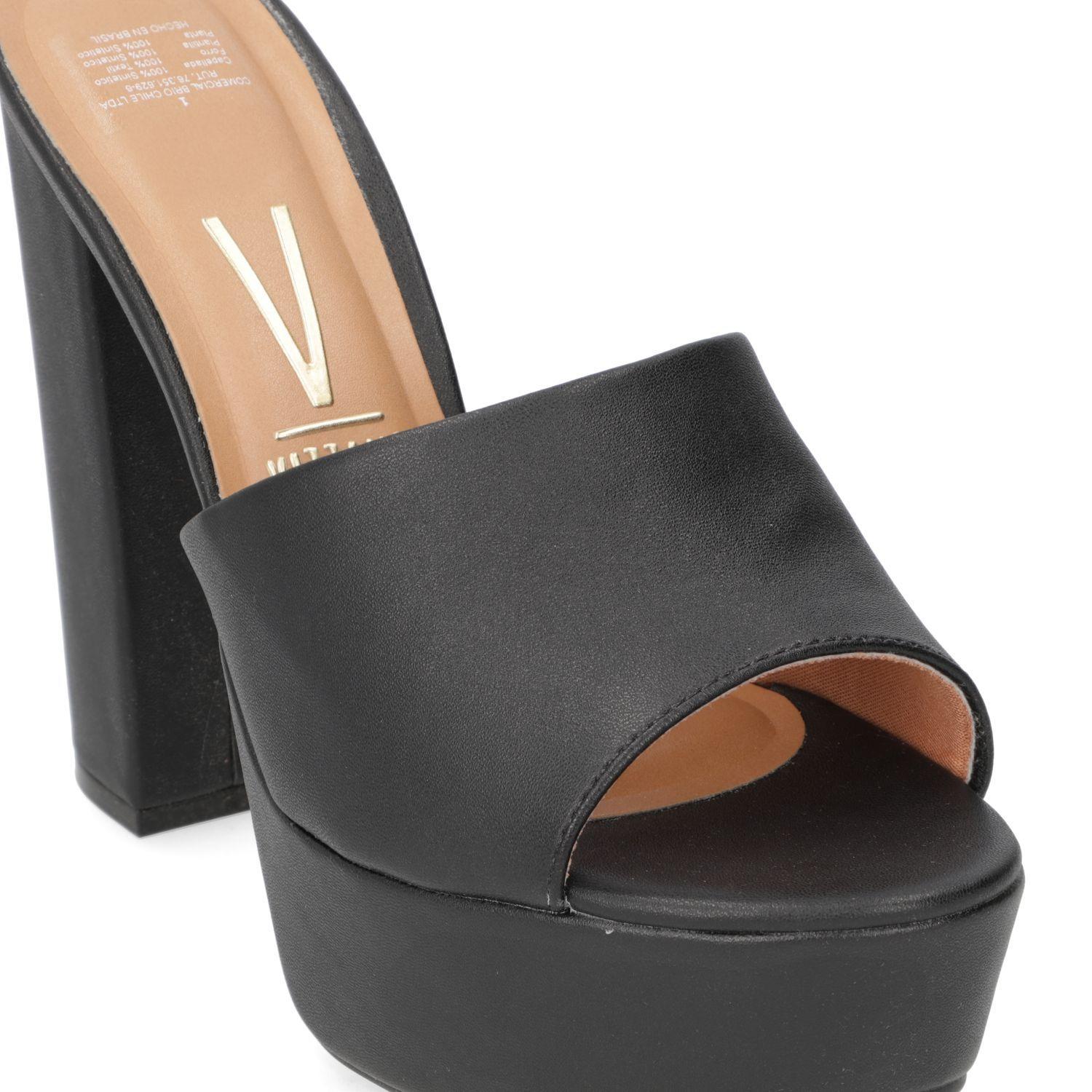 Sandalia Taco Vizzano Negro 14084-4