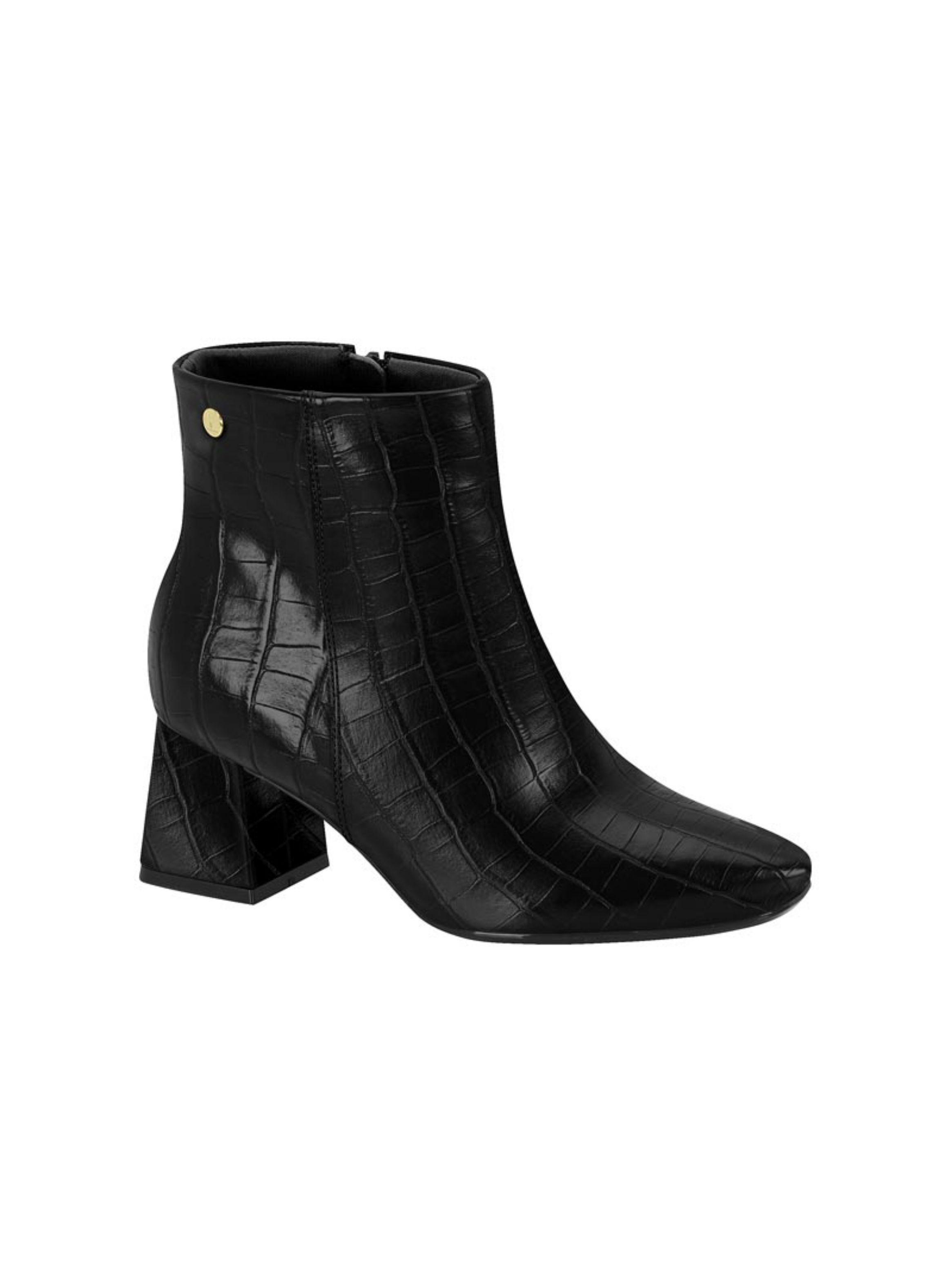 Botin Mujer Negro 3098-100- Vizzano-0