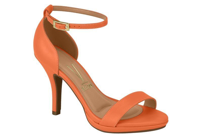 Sandalia Taco Vizzano Naranjo 10355-6