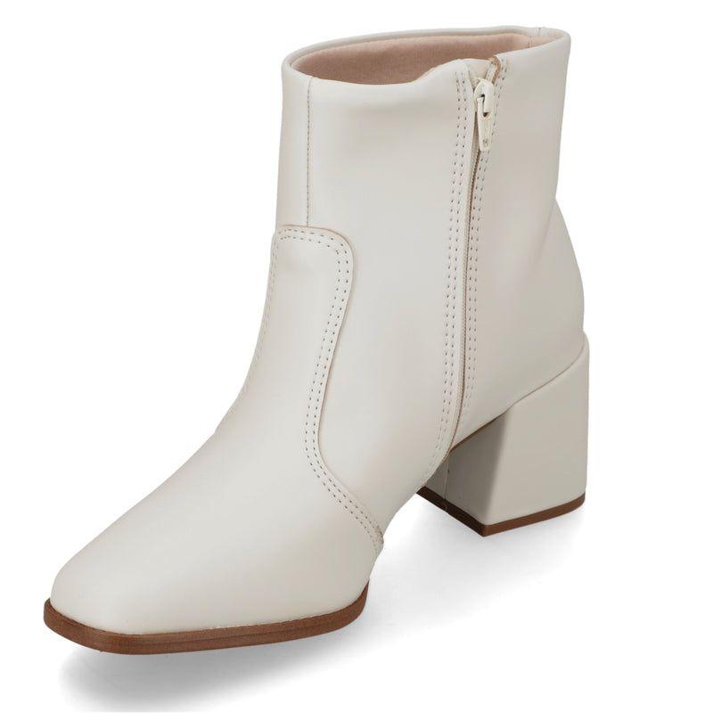 Botin Blanco OFF Mujer  Moleca-3