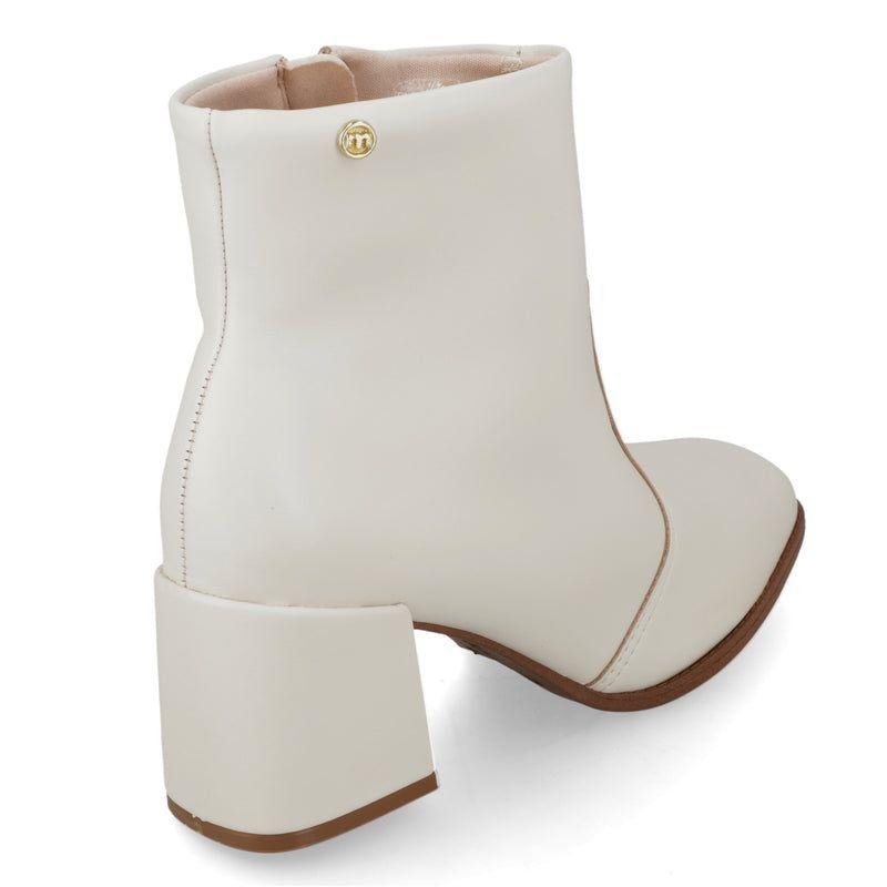 Botin Blanco OFF Mujer  Moleca-4