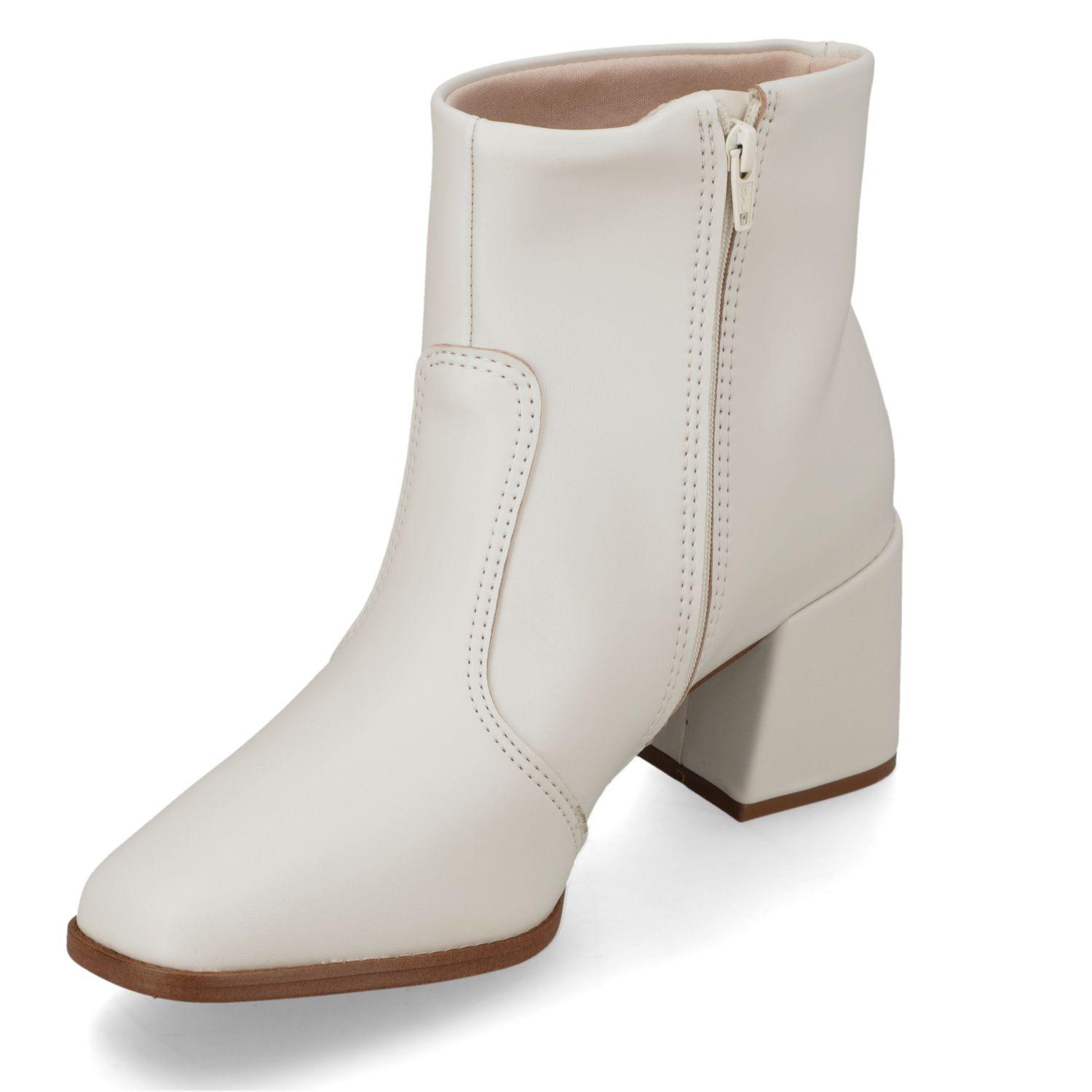 Botin Blanco OFF Mujer  Moleca-2