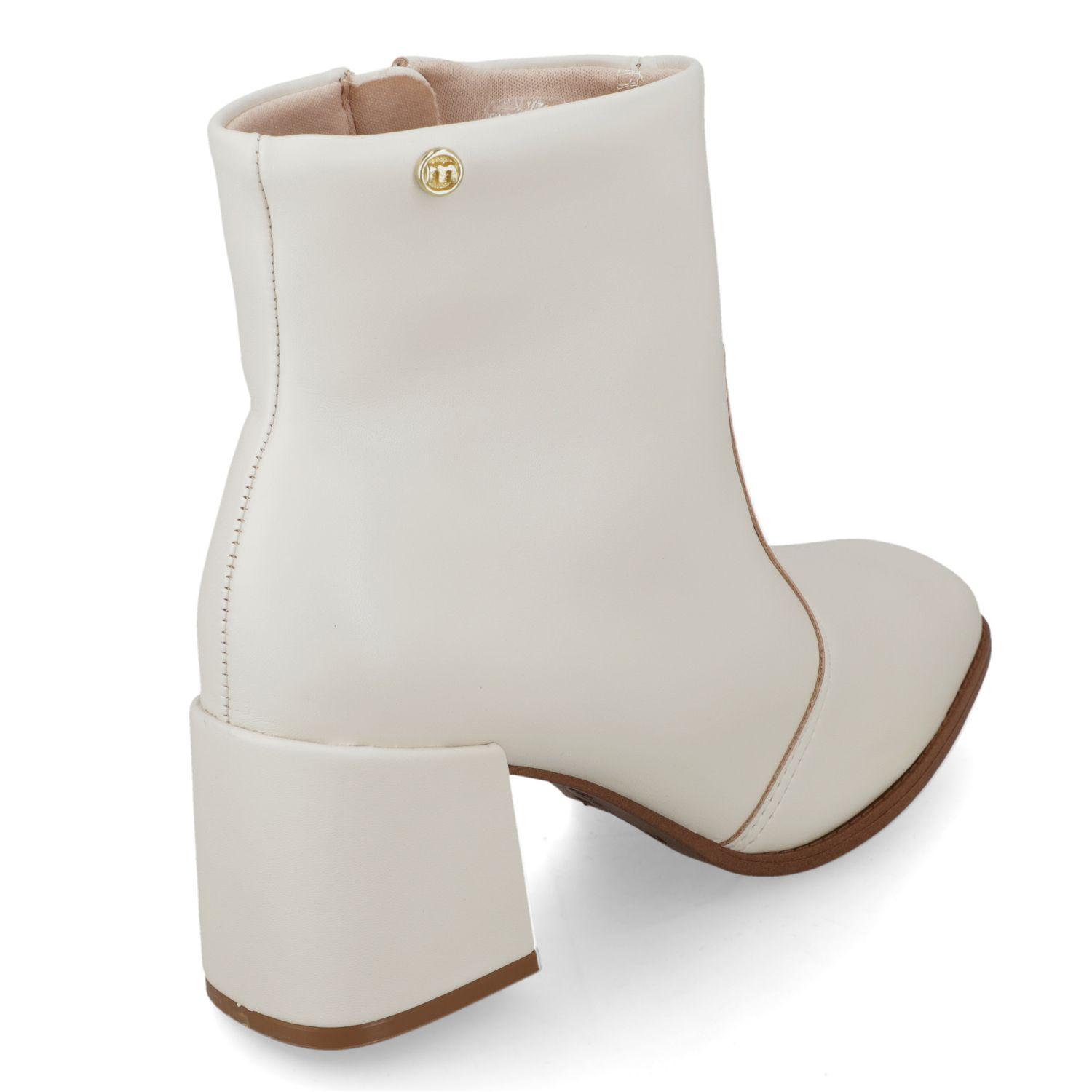 Botin Blanco OFF Mujer  Moleca-4