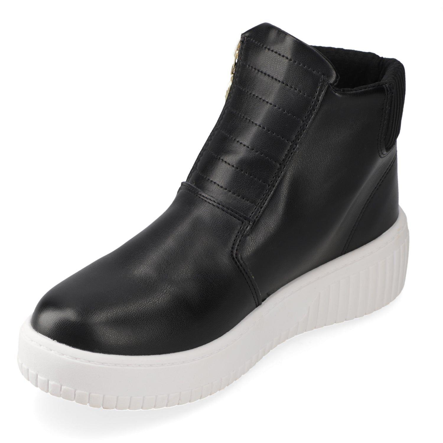 Zapatillas Casuales Negras Con Tachas Beira Rio-2