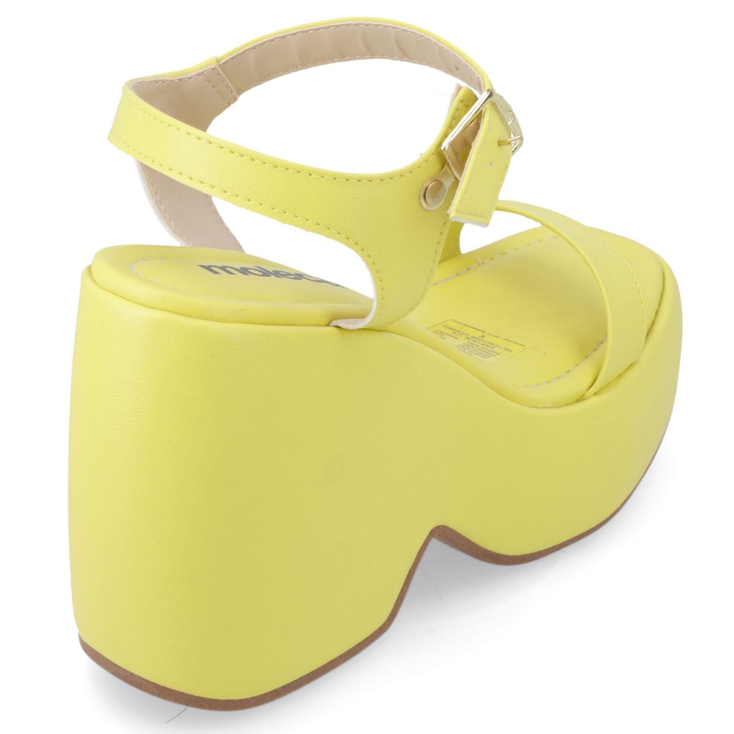 Sandalia Taco Moleca Amarillo 10262-4