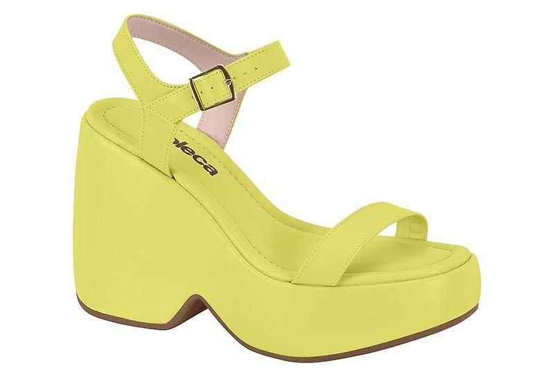 Sandalia Taco Moleca Amarillo 10262-6