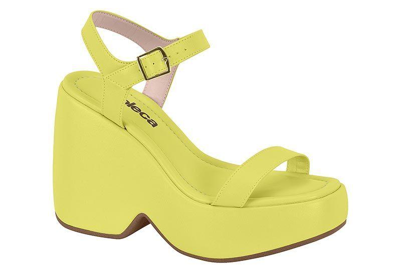 Sandalia Taco Moleca Amarillo 10262-6