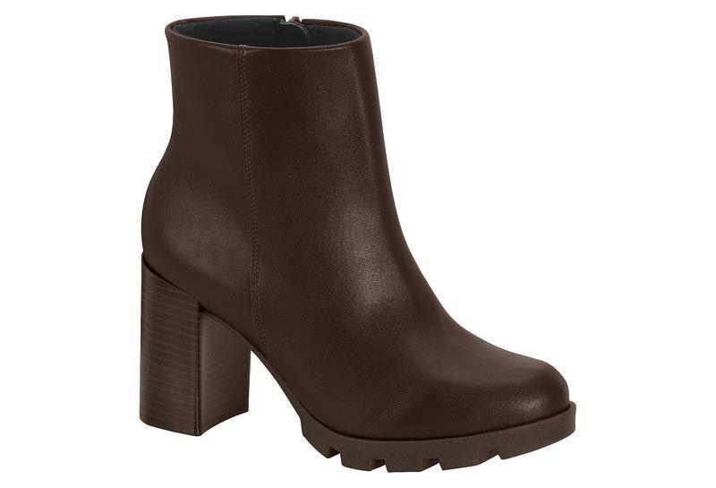 Botin Mujer Marron 9074-100- Beira Rio-0