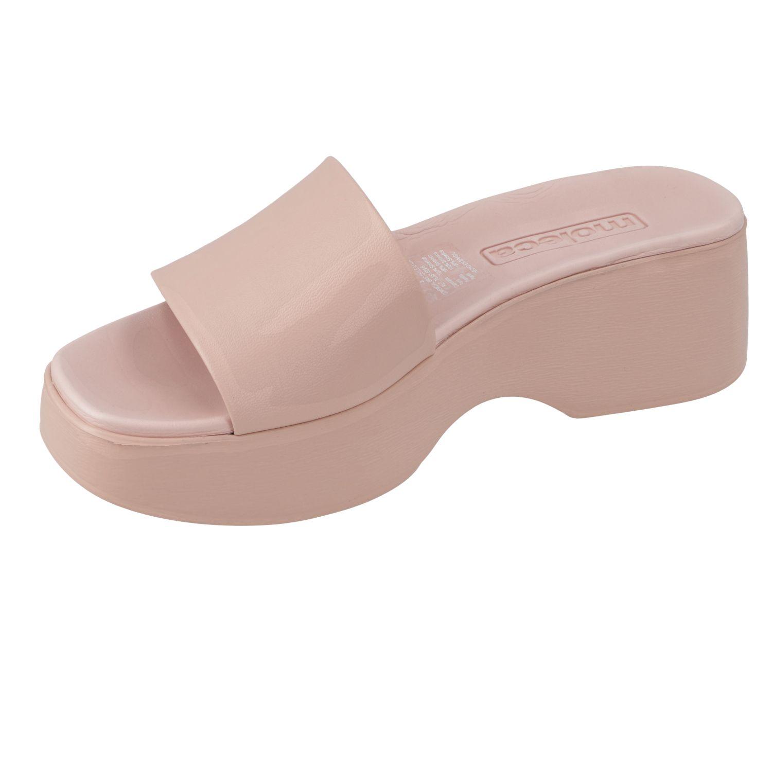 Sandalia Plana Moleca Rosado 15412-2