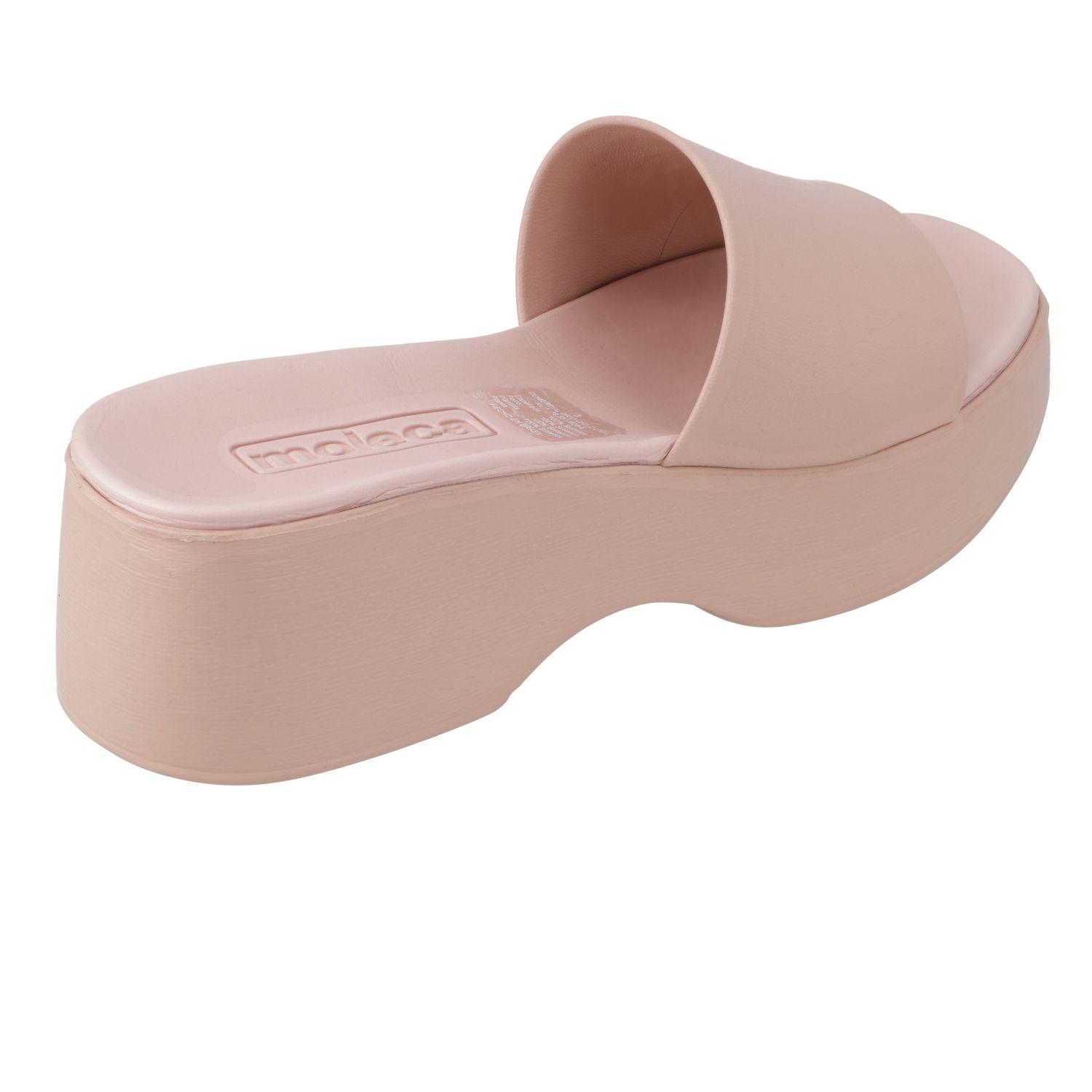 Sandalia Plana Moleca Rosado 15412-3