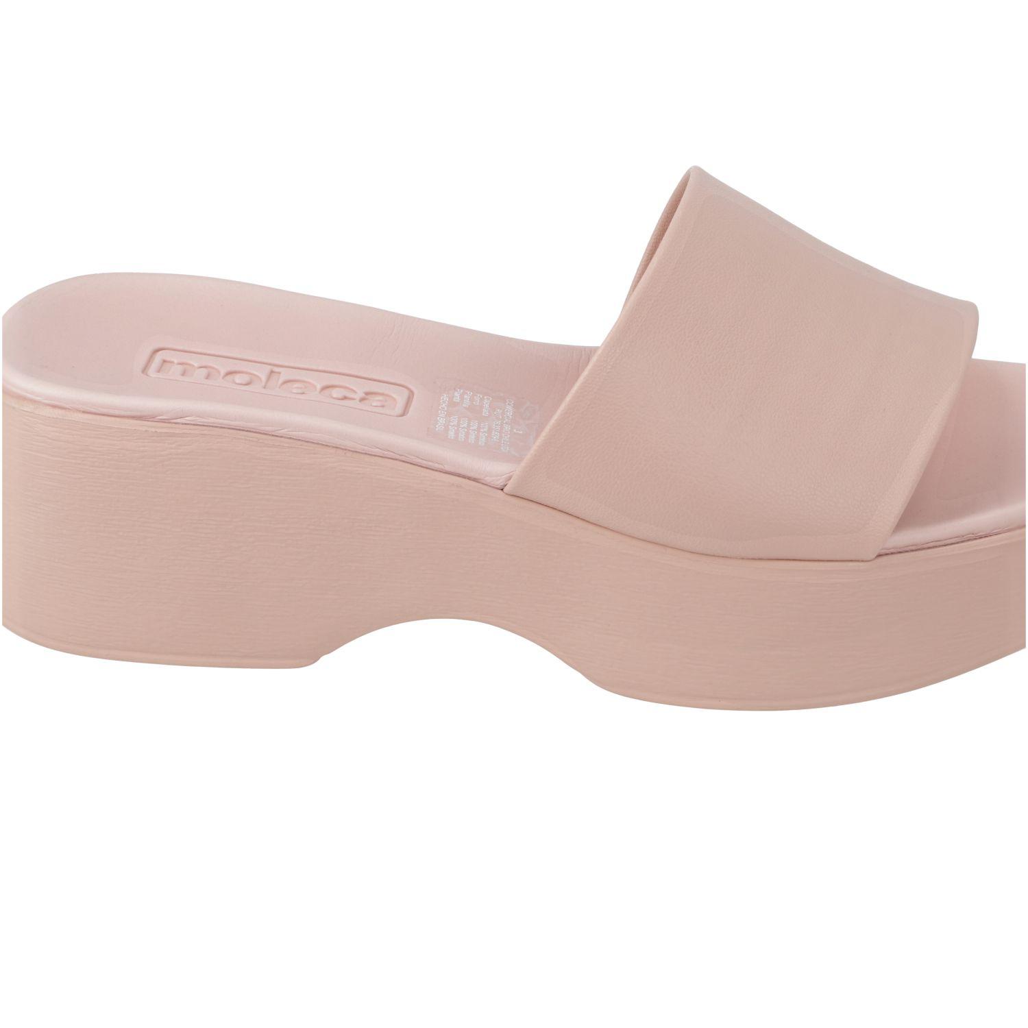 Sandalia Plana Moleca Rosado 15412-4