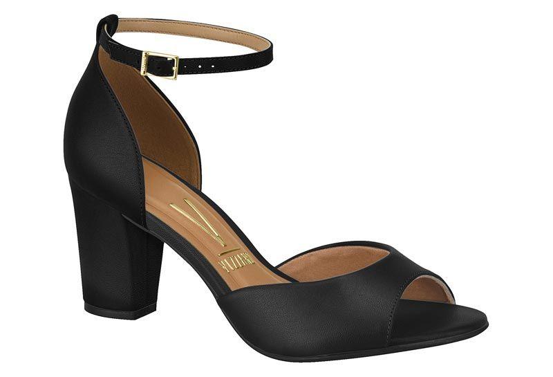 Sandalia Taco Vizzano Negro 7838-0