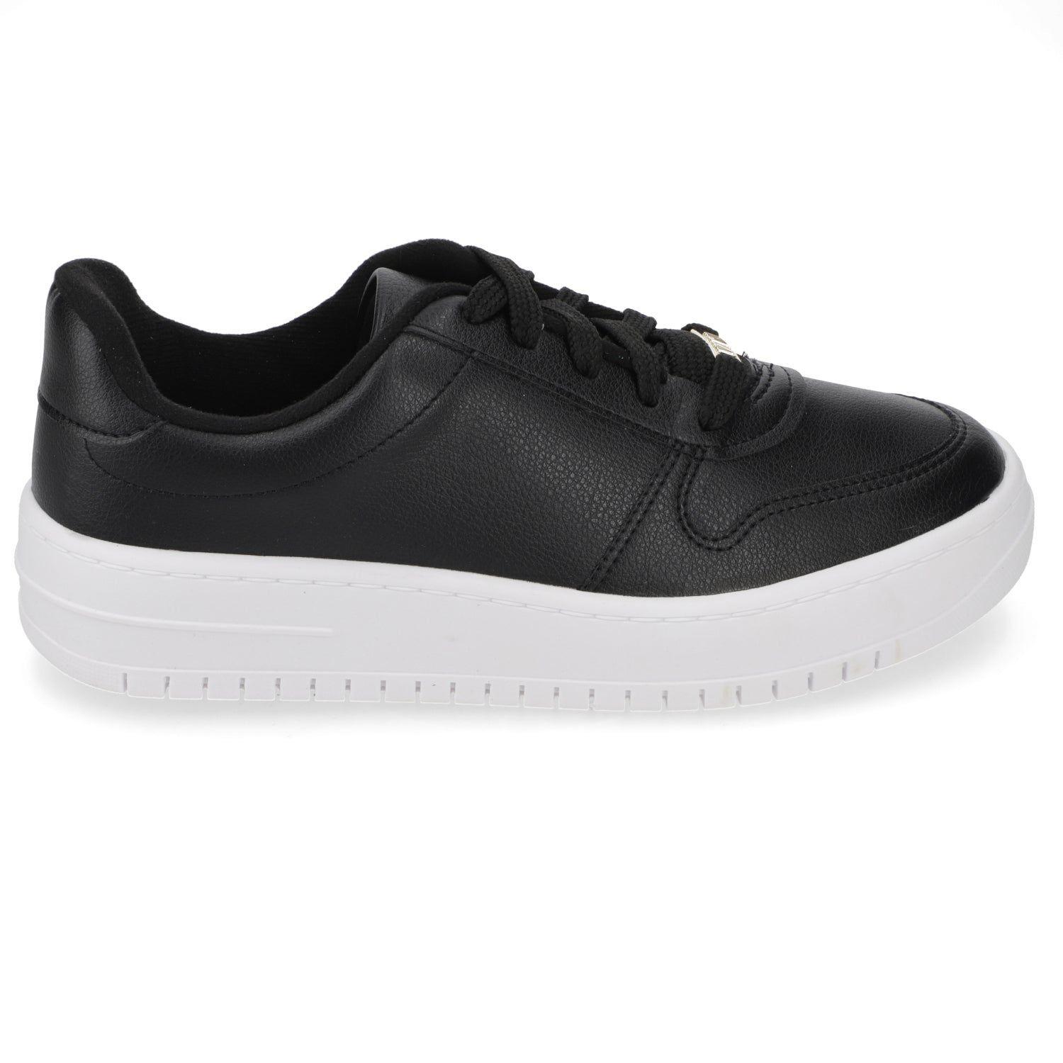 Zapatillas Casuales Negras Vizzano Con Plataforma-0
