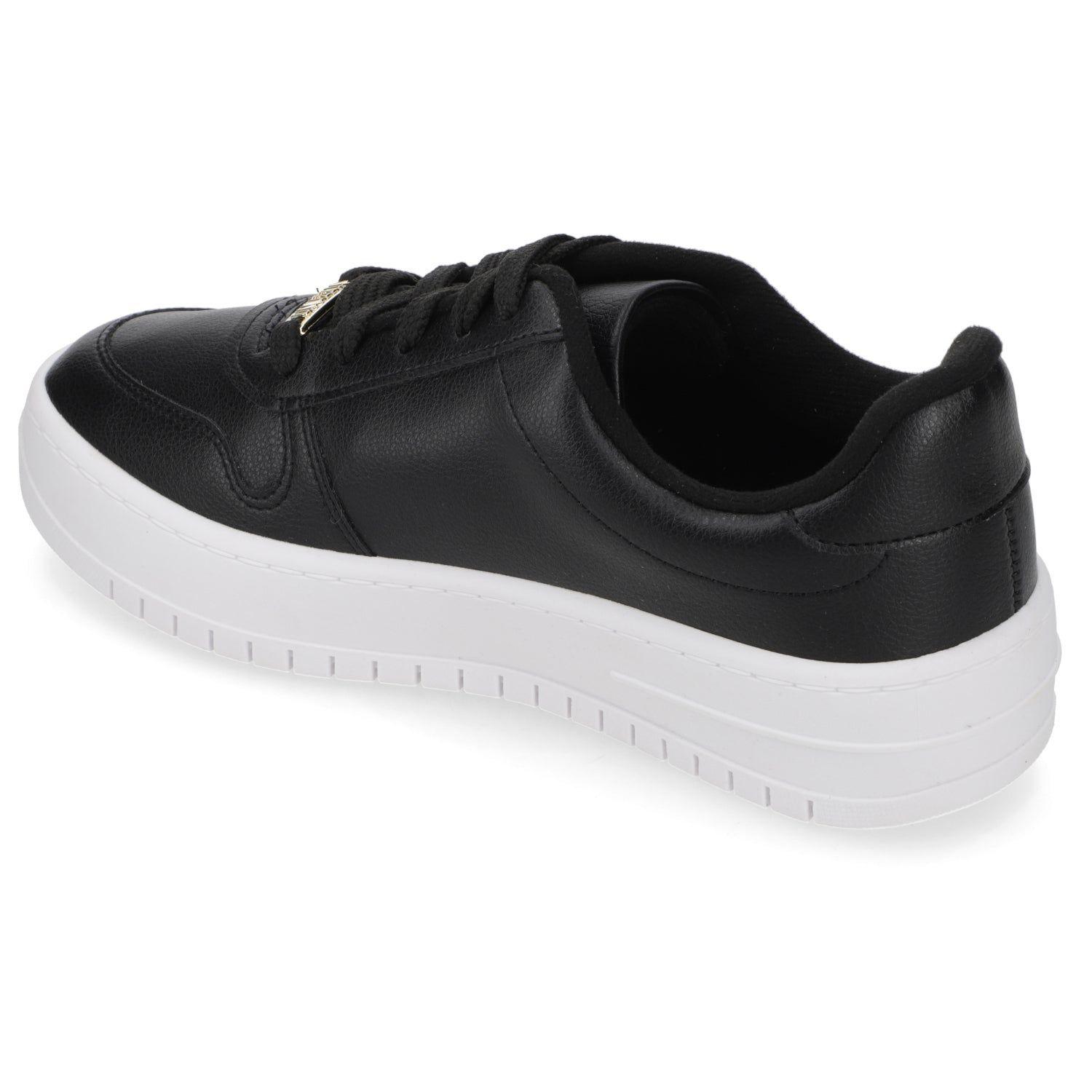 Zapatillas Casuales Negras Vizzano Con Plataforma-3