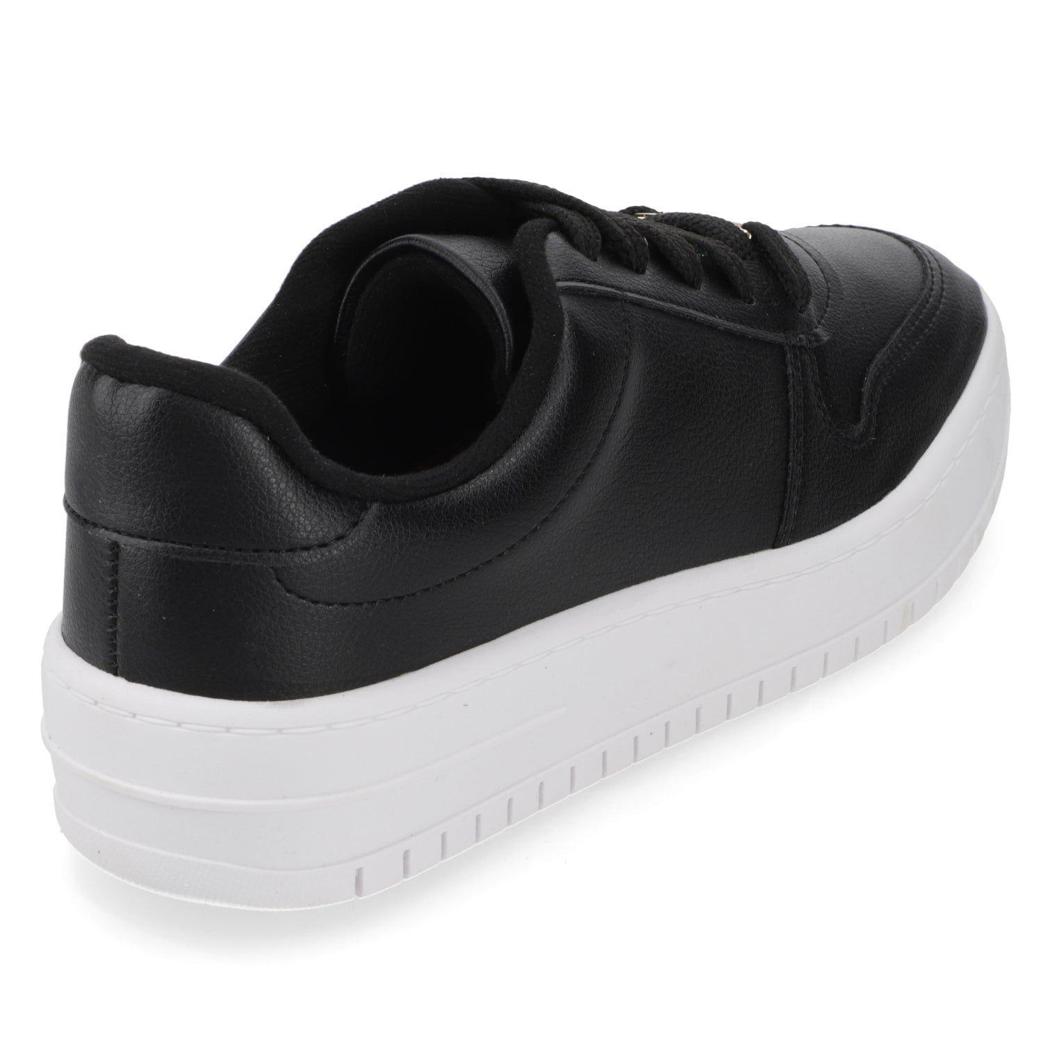 Zapatillas Casuales Negras Vizzano Con Plataforma-4
