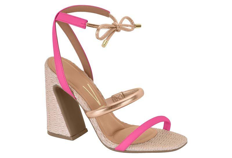 Sandalia Taco Vizzano Fucsia 13750-5