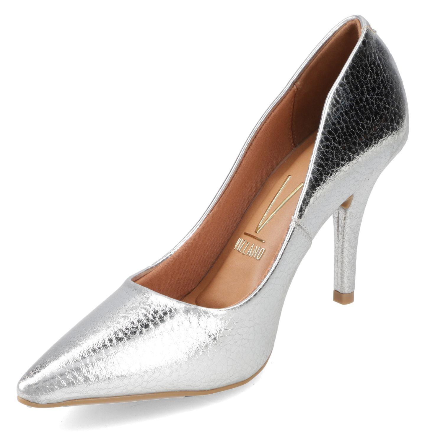 Stiletto 10 cm Plateado Vizzano-2
