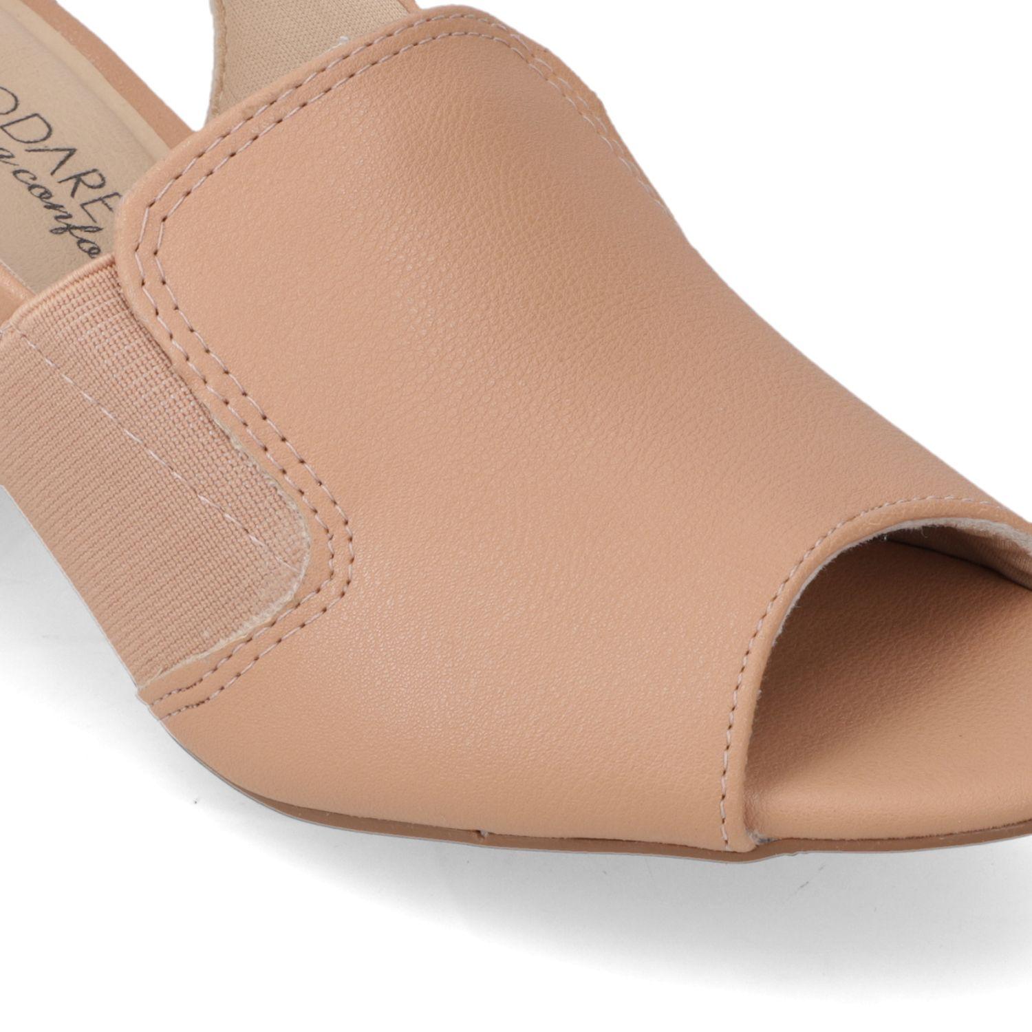 Sandalia Taco Modare Nude 15302-5