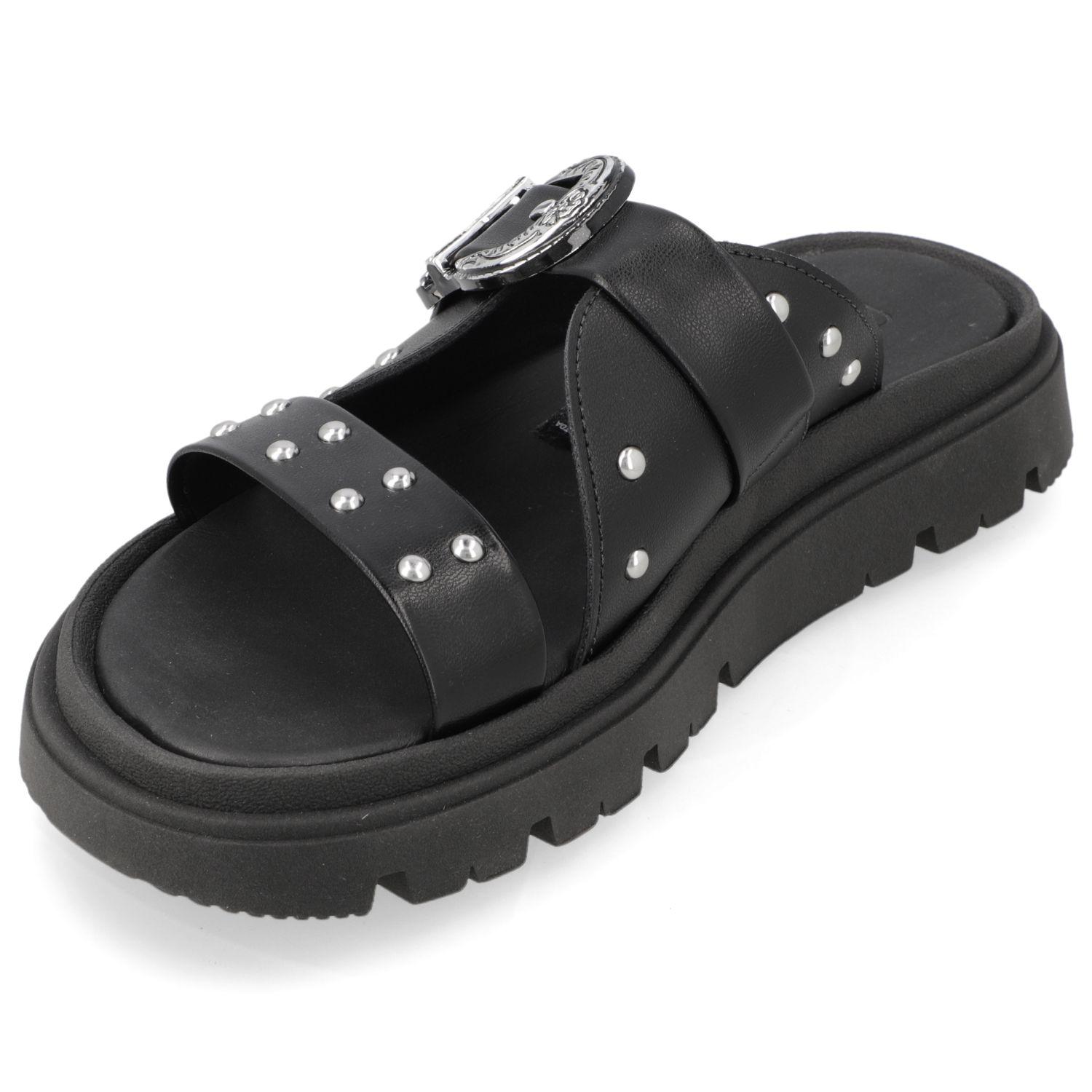 Sandalia Plana Moleca 15625-2