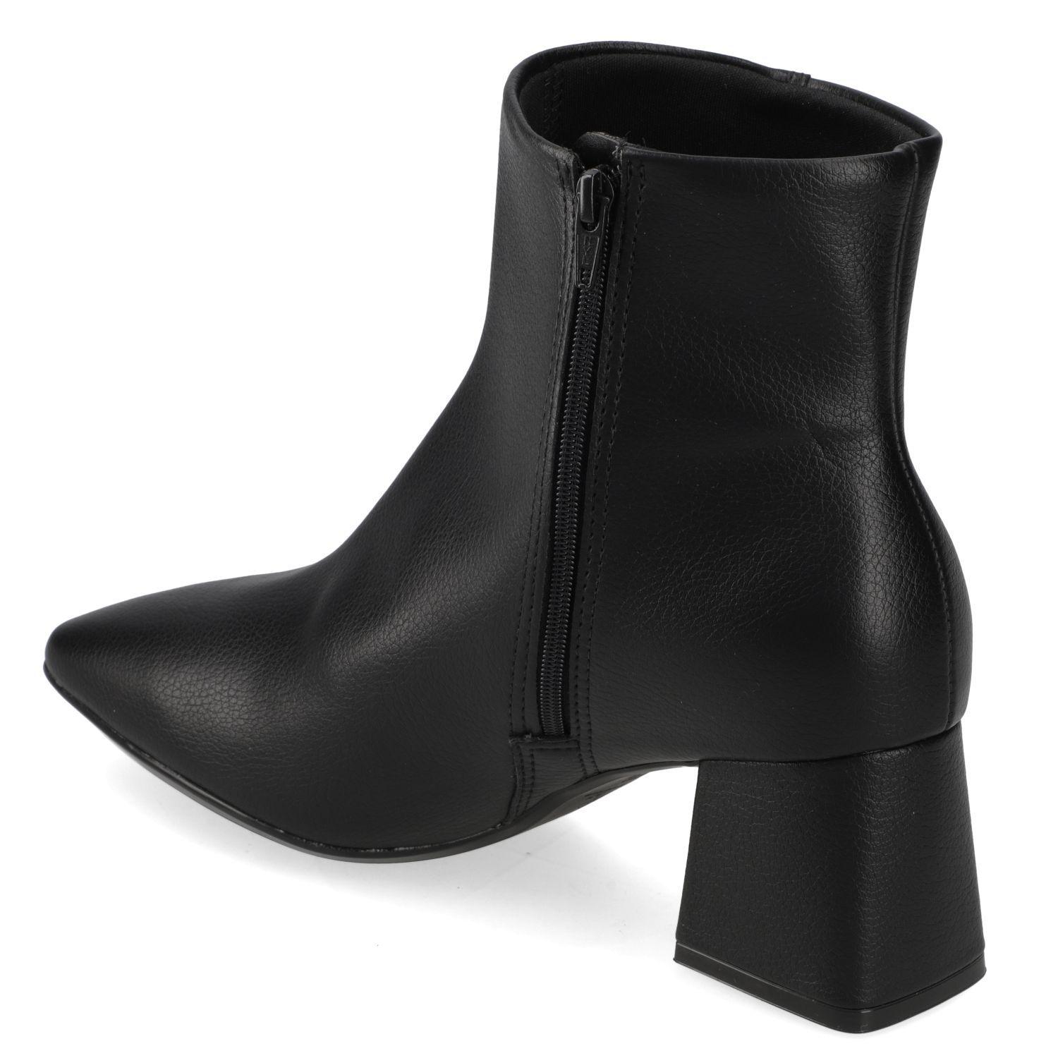 Botín Taco Ancho 5 cm Vizzano Negro-2