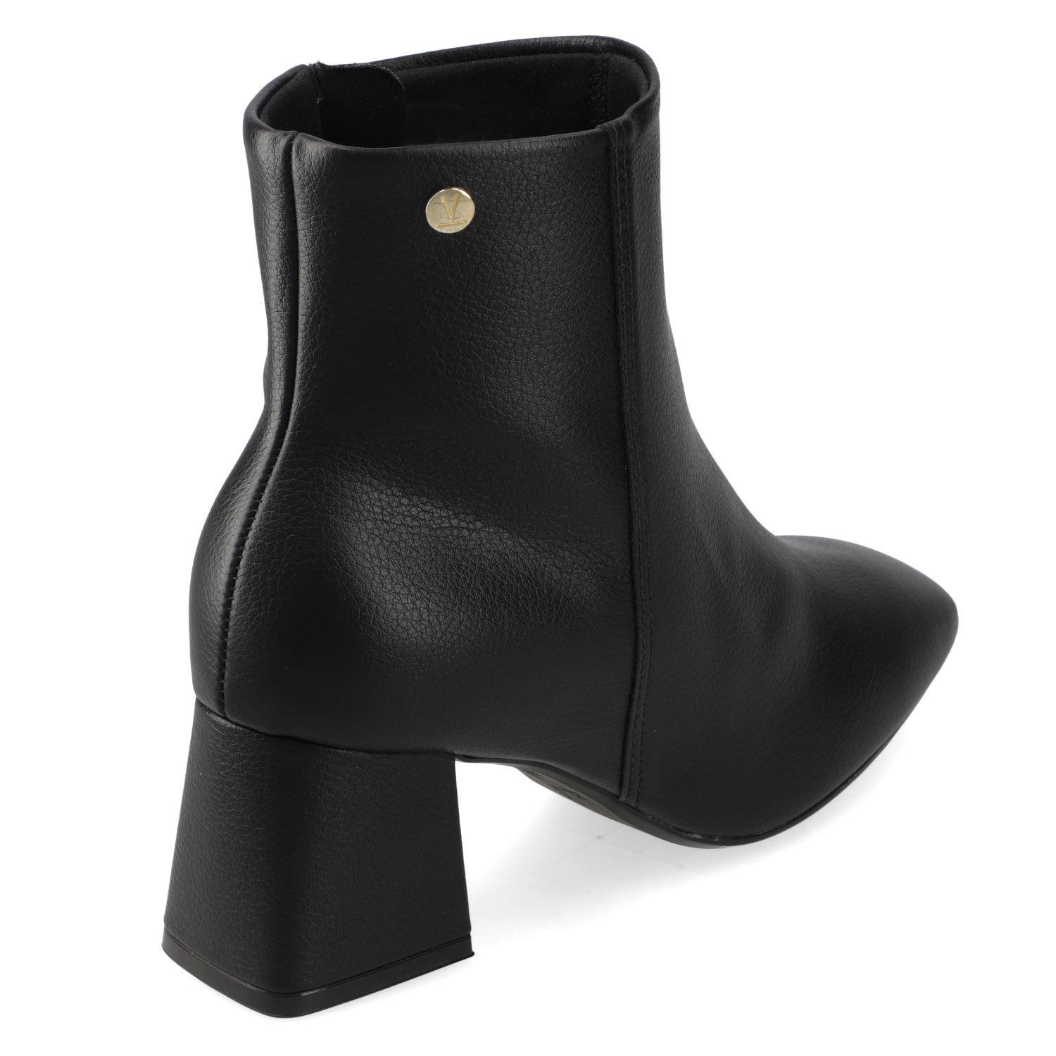 Botín Taco Ancho 5 cm Vizzano Negro-3