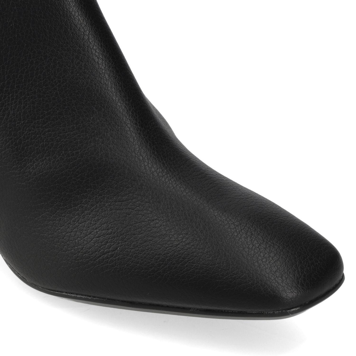 Botín Taco Ancho 5 cm Vizzano Negro-4
