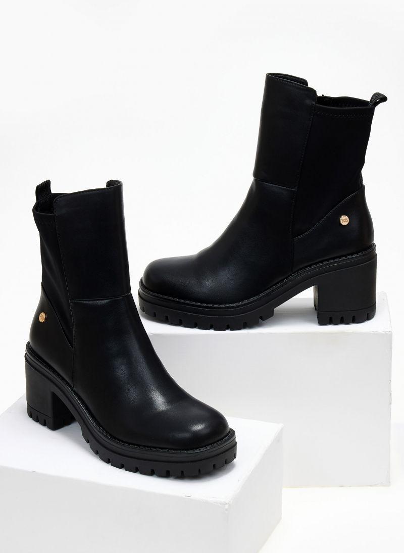 Botin Mujer Negro 141732-NE XTI-5