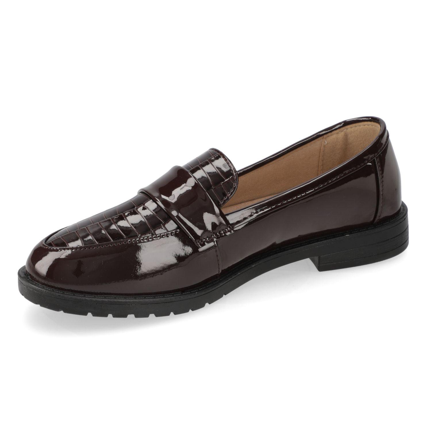 Mocasin Croco Café New Walk-2
